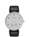 Nomos Glashütte 35 Neomatik platinum gray, Stainles steal back (watches)